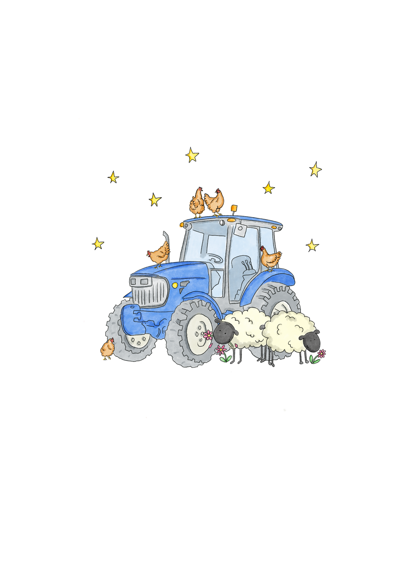 Tractor Card